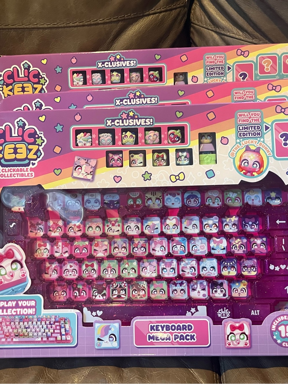 Keyboard Mega Pack Action Figures - Pink